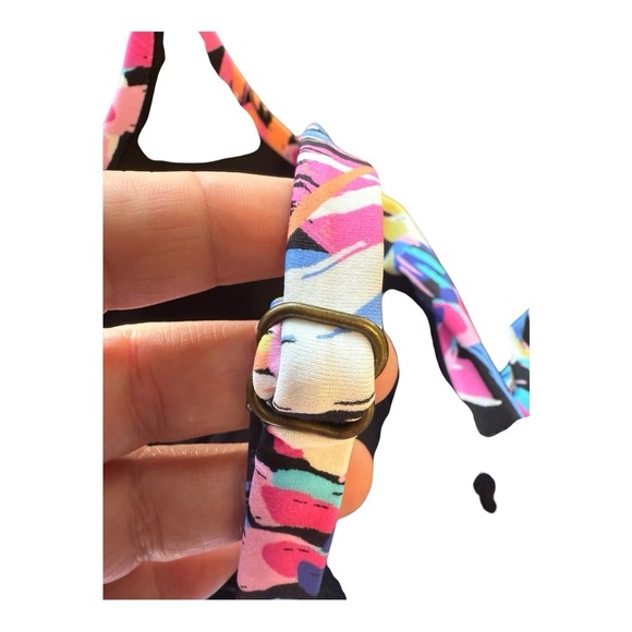 Island Escape Women's Floral Print Gemini Underwire Tankini Top -‎ 14 - Multi - Picture 11 of 13